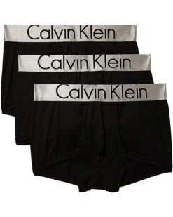 Calvin Klein Underwear Steel Micro 3-Pack Low Rise Trunk | Underwear