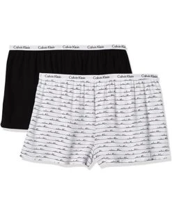 Calvin Klein Women's Carousel Sleep Short 2 Pack | Sleepwear