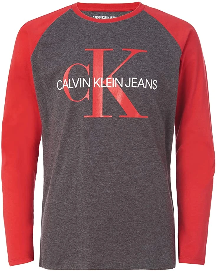 81jThqtbRuL._AC_SR736920_.jpg Calvin Klein Boys' Long Sleeve Tee | Shirts & Tops -Calvin Klein Sales Shop 81jThqtbRuL. AC SR736920