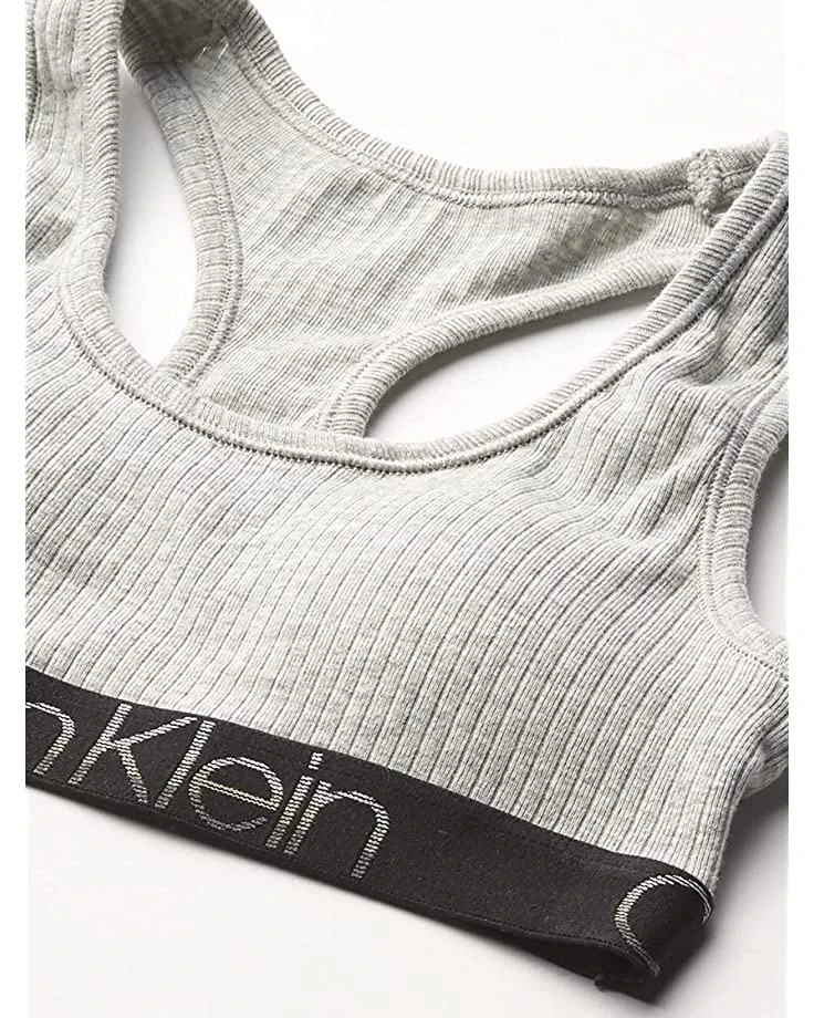 Calvin Klein Girls' Cotton Racerback Ribbed Bralette, 2 Pack | Underwear & Intimates 3 Calvin Klein Girls' Cotton Racerback Ribbed Bralette, 2 Pack | Underwear & Intimates - Image 3