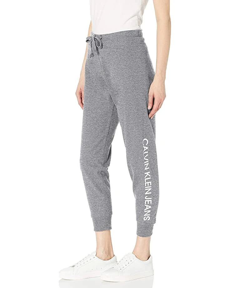 Calvin Klein Women's Logo Jogger Sweatpants 1 Calvin Klein Women's Logo Jogger Sweatpants