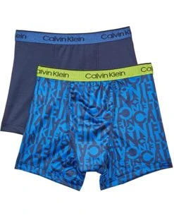 Calvin Klein Kids 2-Pack Performance Boxer Brief (Little Kids/Big Kids) | Underwear -Calvin Klein Sales Shop 81mJ8GcxVPS. AC SR736920