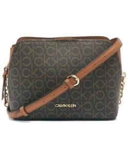 Calvin Klein Hailey Signature Triple Compartment Chain Crossbody | Handbags