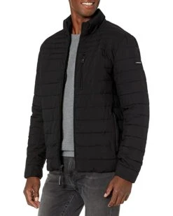 Calvin Klein Men's Lightweight Water Resistant Packable Down Puffer Jacket | Coats & Outerwear