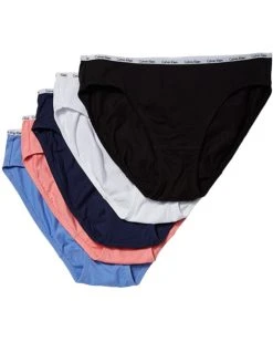 Calvin Klein Underwear 5-Pack Signature Cotton Bikini Bottoms | Underwear & Intimates