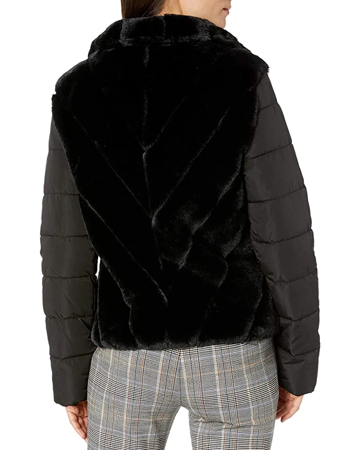 Calvin Klein Women's Puffer with Faux Fur Jacket | Coats & Outerwear 2 Calvin Klein Women's Puffer with Faux Fur Jacket | Coats & Outerwear - Image 2