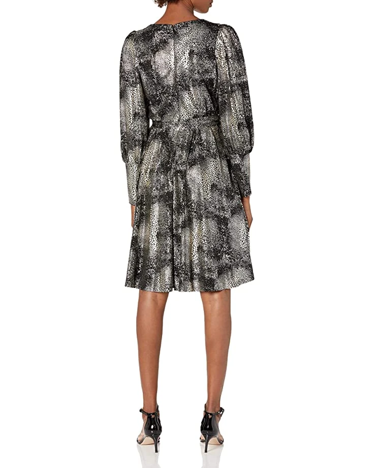 81wceNylcS._AC_SR736920_.jpg Calvin Klein Women's Wide Sleeve V-Neck Dress with Self Belt | Dresses -Calvin Klein Sales Shop 81wceNylcS. AC SR736920