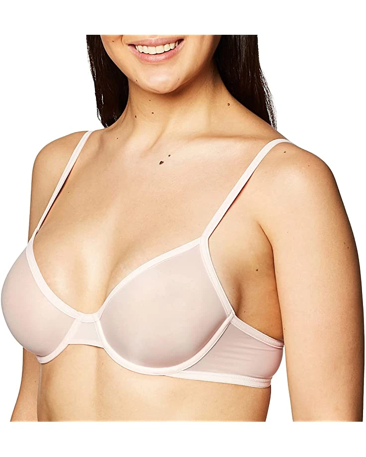 Calvin Klein Women's Sheer Marquisette Unlined Demi Bra | Underwear & Intimates 3 Calvin Klein Women's Sheer Marquisette Unlined Demi Bra | Underwear & Intimates - Image 3