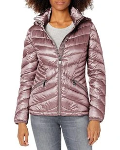 Calvin Klein Women's Chevron Packable Down Coat | Coats & Outerwear