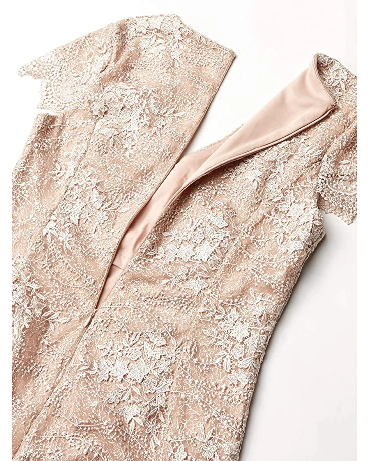 91EZtURkKVL._AC_SR736920_.jpg Calvin Klein Women's V-Neck Cocktail Dress with Scalloped Hem | Dresses -Calvin Klein Sales Shop 91EZtURkKVL. AC SR736920