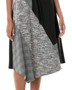 Calvin Klein Women's Mixed Print Ponte Combo Dress with Tie Belt | Dresses 6 Calvin Klein Women's Mixed Print Ponte Combo Dress with Tie Belt | Dresses -Calvin Klein Sales Shop 91GEa94RCGS. AC SR736920