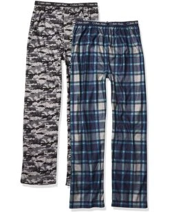 Calvin Klein Boys Sleepwear Super Soft Brushed Micro Pajama Pant, 2 Pack -Calvin Klein Sales Shop 91KNHAURvYL. AC SR736920