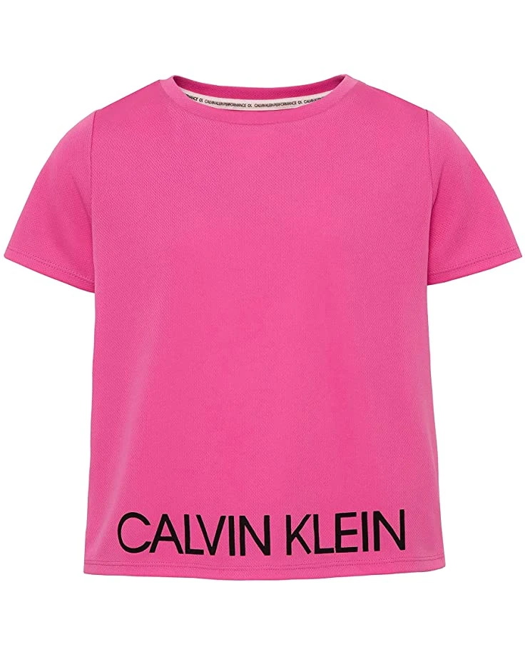 91OrFnj5GML._AC_SR736920_.jpg Calvin Klein Girls' Short Sleeve Performance T-Shirt, Cropped Fit & Crew-Neck Neckline, Logo Detailing | Shirts & Tops -Calvin Klein Sales Shop 91OrFnj5GML. AC SR736920