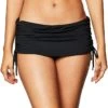Calvin Klein Women's Side Shirred Bikini Swimsuit Bottom | Swimwear