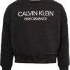 Calvin Klein Big Girls' Performance Crew Neck Sweatshirt | Hoodies & Sweatshirts