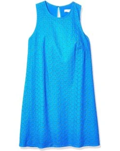 Calvin Klein Women's Sleeveless Round Neck Trapeze Dress | Dresses