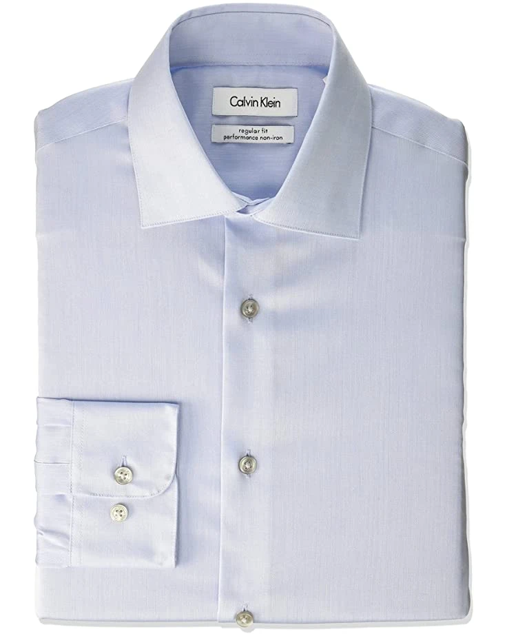 Calvin Klein Men's Dress Shirt Regular Fit Non Iron Herringbone | Shirts & Tops 1 Calvin Klein Men's Dress Shirt Regular Fit Non Iron Herringbone | Shirts & Tops