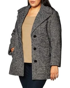 Calvin Klein Women's Single Breasted Wool Peacoat Jacket | Coats & Outerwear 6 Calvin Klein Women's Single Breasted Wool Peacoat Jacket | Coats & Outerwear -Calvin Klein Sales Shop 91VzAJ QhOL. AC SR736920