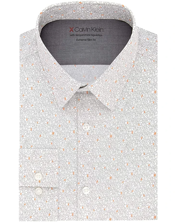Calvin Klein Men's Dress Shirts Xtreme Slim Fit Solid-Thermal Stretch | Shirts & Tops 6 Calvin Klein Men's Dress Shirts Xtreme Slim Fit Solid-Thermal Stretch | Shirts & Tops - Image 6