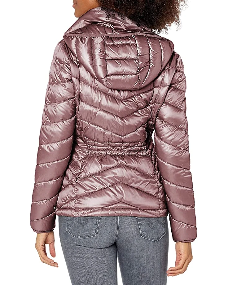 Calvin Klein Women's Chevron Packable Down Coat | Coats & Outerwear 2 Calvin Klein Women's Chevron Packable Down Coat | Coats & Outerwear - Image 2