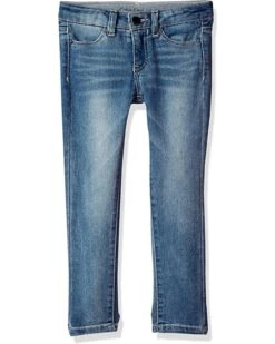 Calvin Klein Girls Ultimate Skinny Jeans, Super Soft Stretch Denim, 5 Pockets & Zipper Closure, Skinny Agedindigo, 7 -Calvin Klein Sales Shop 91cR4ZMzSQL. AC SR736920