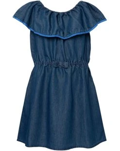 Calvin Klein Girls' Chambray Shirtdress | Dresses