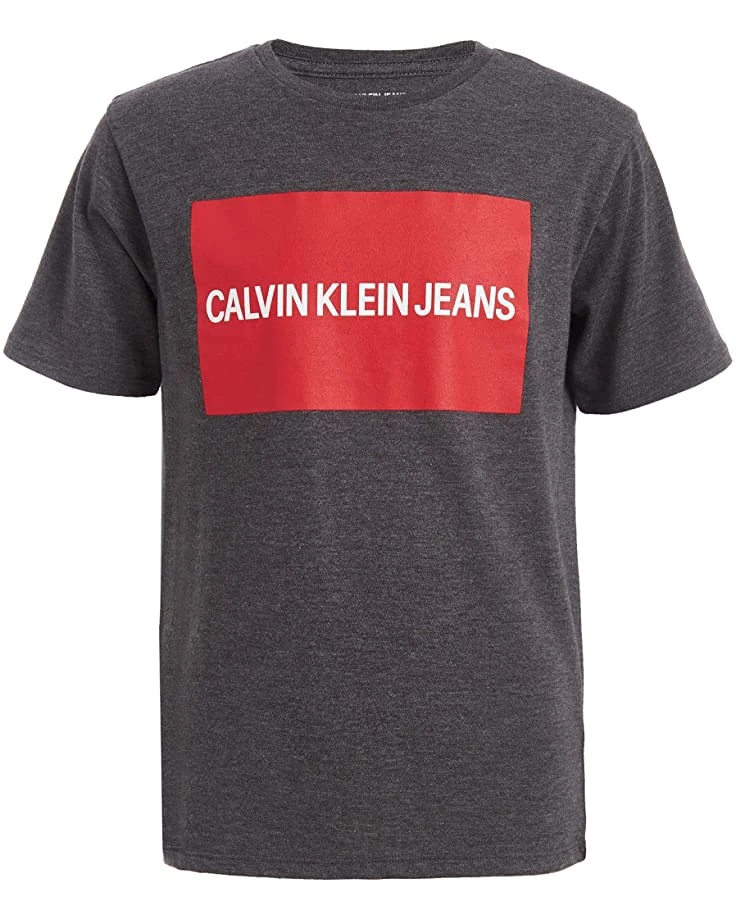 91cvYTjAaML._AC_SR736920_.jpg Calvin Klein Boys' Institution Logo Crew Neck Tee Shirt | Shirts & Tops -Calvin Klein Sales Shop 91cvYTjAaML. AC SR736920