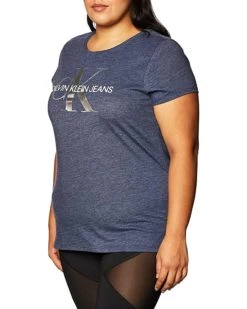 Calvin Klein Women's Short Sleeve Cropped Logo T-Shirt | Shirts & Tops -Calvin Klein Sales Shop 91f8rMXuBbL. AC SR736920