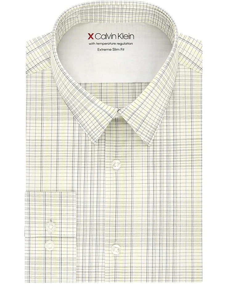 Calvin Klein Men's Dress Shirts Xtreme Slim Fit Solid-Thermal Stretch | Shirts & Tops 5 Calvin Klein Men's Dress Shirts Xtreme Slim Fit Solid-Thermal Stretch | Shirts & Tops - Image 5