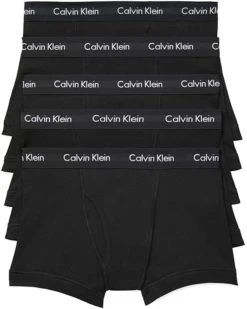 Calvin Klein Underwear Cotton Classics Trunks 5-Pack | Underwear