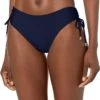 Calvin Klein Women's Side Shirred Bikini Swimsuit Bottom | Swimwear