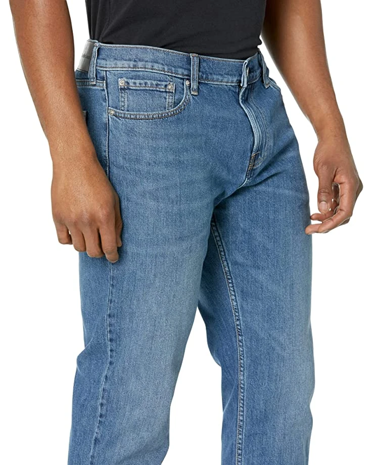 Calvin Klein Straight Fit Jeans in Mendes Splash 3 Calvin Klein Straight Fit Jeans in Mendes Splash - Image 3