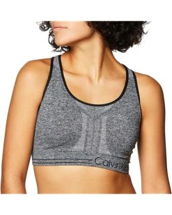 Calvin Klein Women's Premium Performance Moisture Wicking Medium Impact Sports Bra | Underwear & Intimates